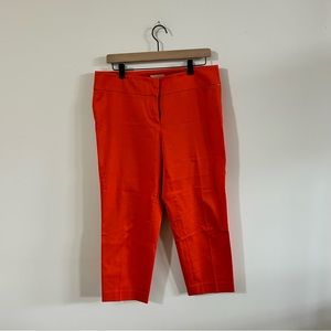 LOFT chino cropped pant